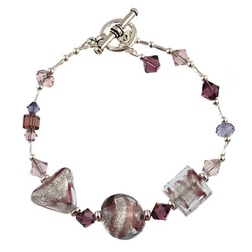 SB-540 Bracelet Amethyst Swirl