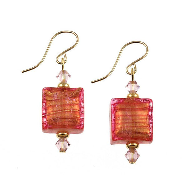 SE-111 Earring Square Autumn Splendor