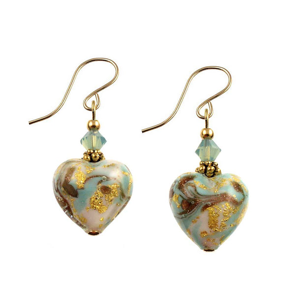 SE-11 Earring 13mm Heart Enchanted Evening
