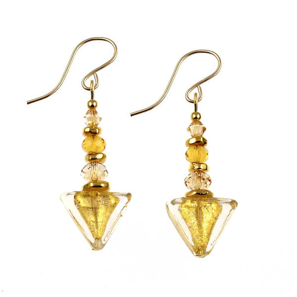 SE-1251 Earring Triangle Roman Holiday