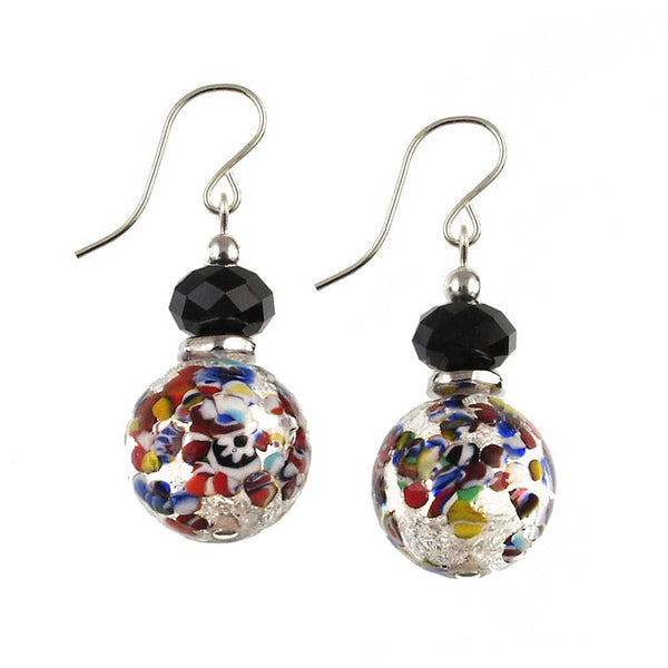 SE-1257 Earring Round Klimt