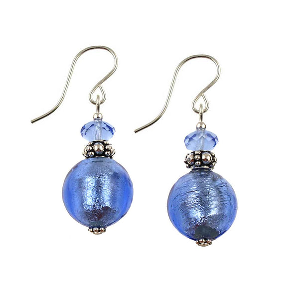 SE-1269 Earring Round Monterey Breeze