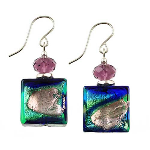 SE-1290 Earring Square Mariposa