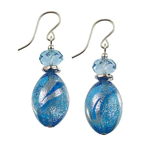 SE-1303 Earring Oval Siren of the Sea