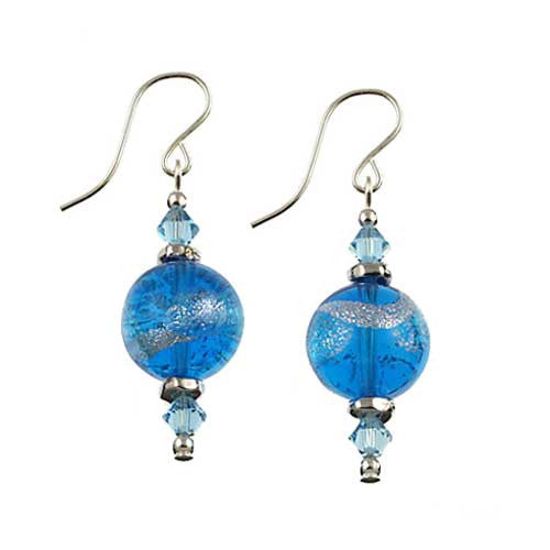 SE-1304 Earring 12mm Round Siren of the Sea