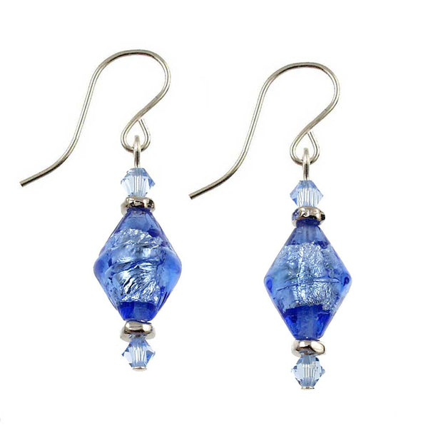 SE-1369 Earring Doppio Cono True Blue
