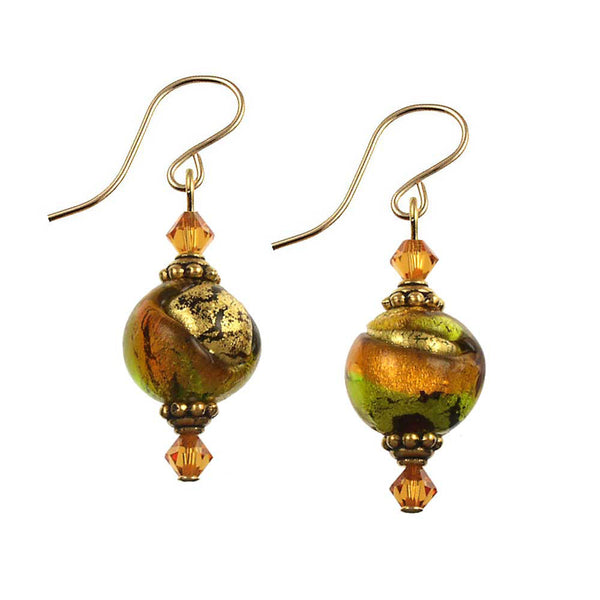 SE-380 Earring Round Magic Garden