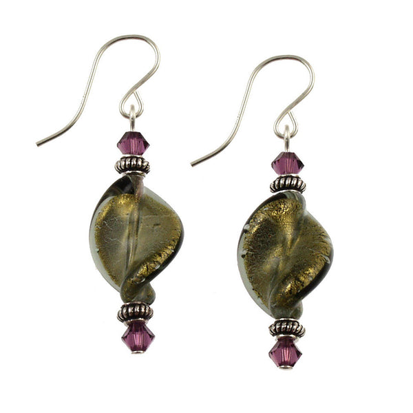SE-403 Earring Twist Grecian Goddess
