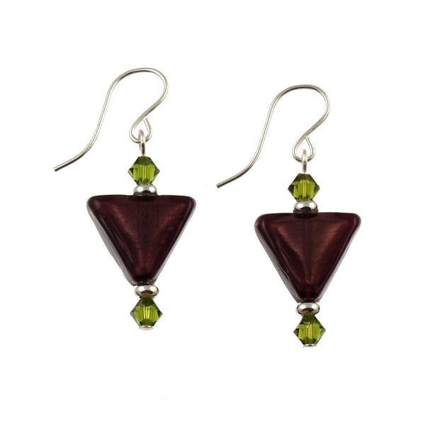 SE-404 Earring Triangle Grecian Goddess