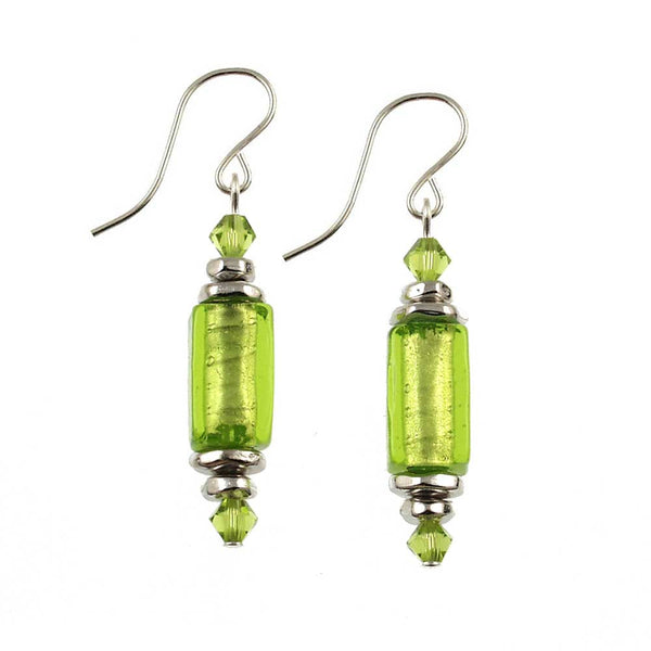 SE-74 Earring Skinny Rectangle Brazilian Beach Party
