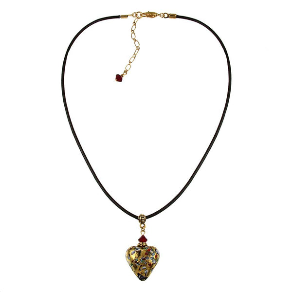 SN-1096 Pendant Heart Byzantine Beauties