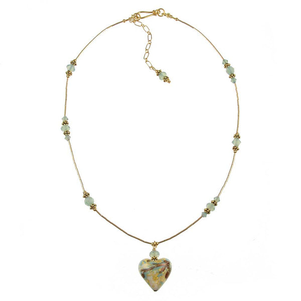 SN-11 Pendant 20 mm Heart Enchanted Evening