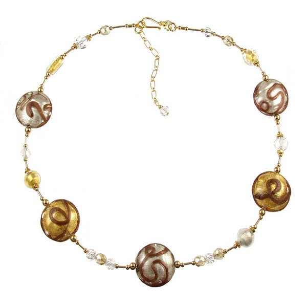 SN-165 Necklace Fire & Ice
