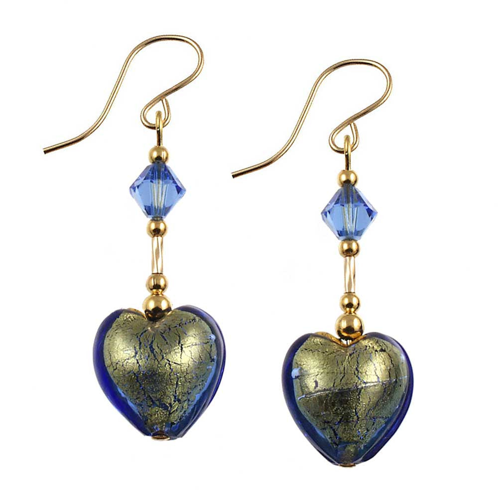 【THE CENTAUR】 HEART RAIN EARRING Heart-Drop-Earrings---JW-ER-EA