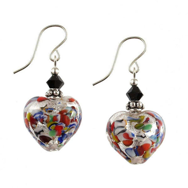 SE-1261 Earring Heart Klimt
