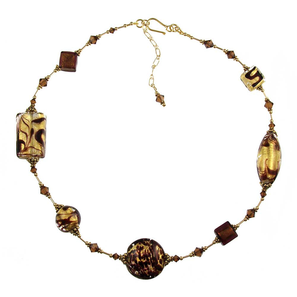 SN-510 Necklace Chocolate Spice